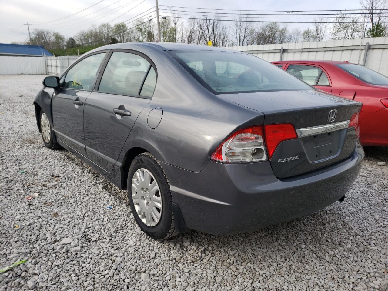 Photo 3 from auction – 2010 HONDA CIVIC VP with VIN 19XFA1F33AE044713