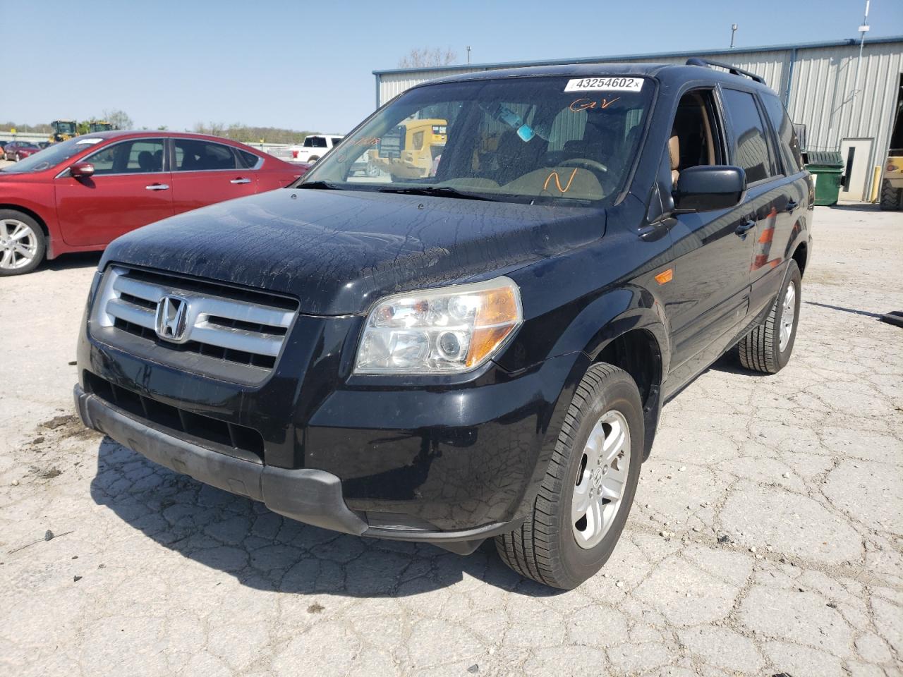 Photo 2 from auction – 2008 HONDA PILOT VP with VIN 5FNYF18268B057328