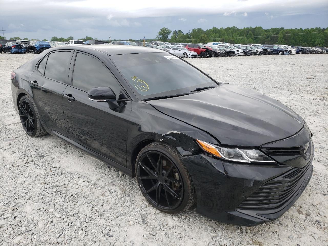 TOYOTA CAMRY L 2018 with VIN JTNB11HK2J3003155 - Photo from auction