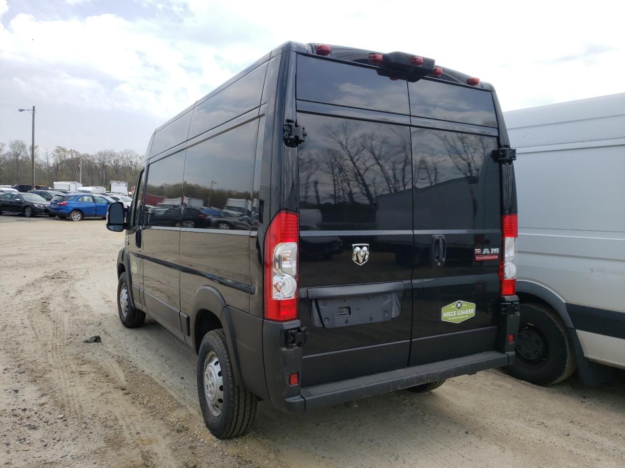 Photo 3 from auction – 2021 RAM PROMASTER with VIN 3C6LRVBG9ME525783