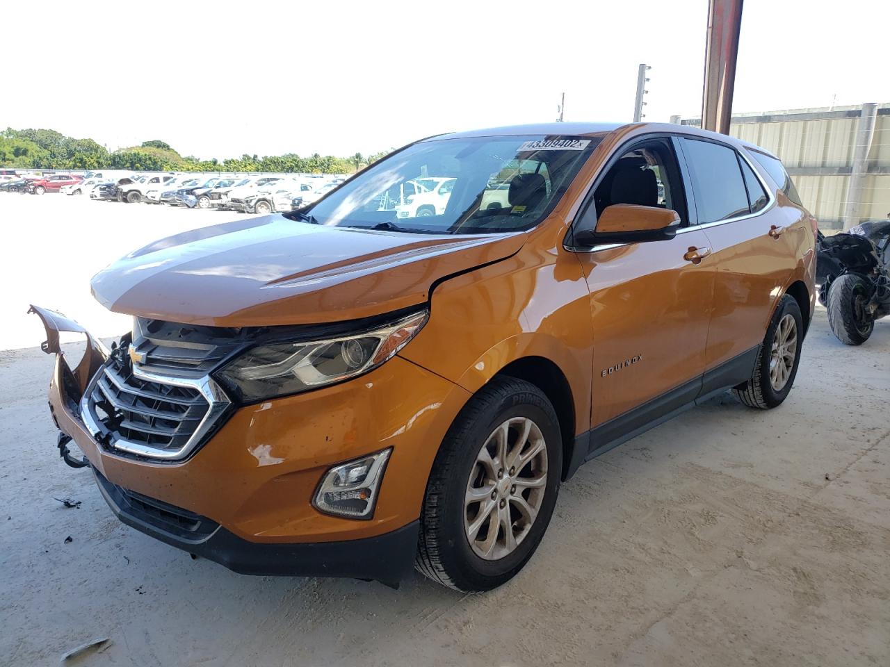 Photo 2 from auction – 2018 CHEVROLET EQUINOX LT with VIN 2GNAXJEVXJ6158260