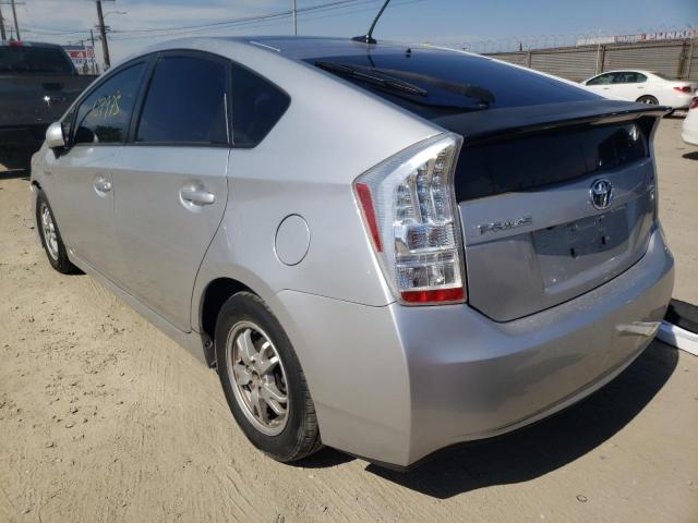 Photo 3 from auction – 2011 TOYOTA PRIUS with VIN JTDKN3DU9B0286393