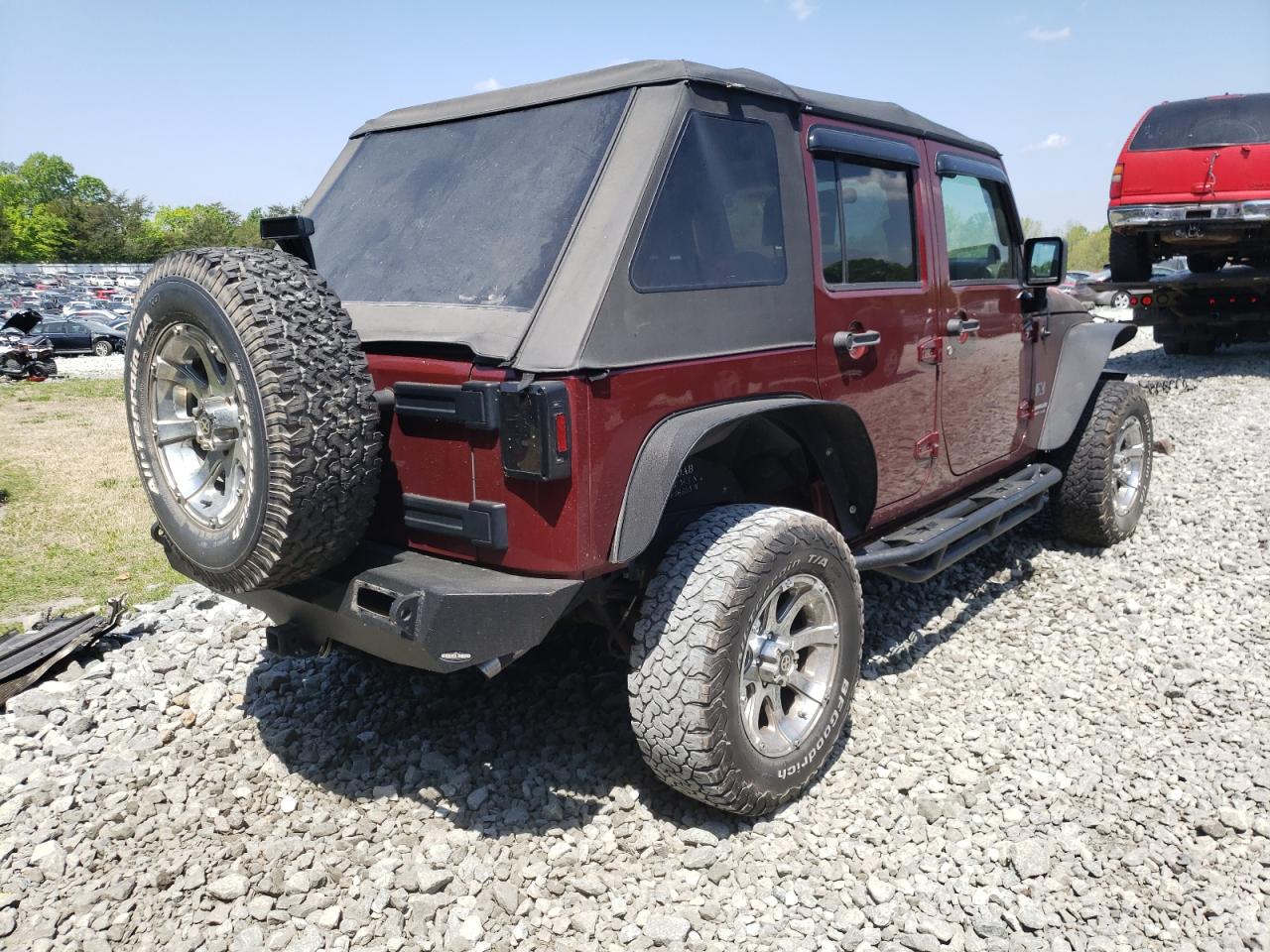 Photo 4 from auction – 2008 JEEP WRANGLER U with VIN 1J4GA39108L600935