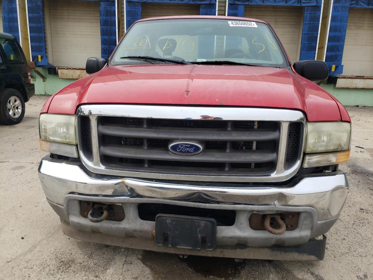 Photo 9 from auction – 2002 FORD F250 SUPER with VIN 1FTNX20L82EC64435