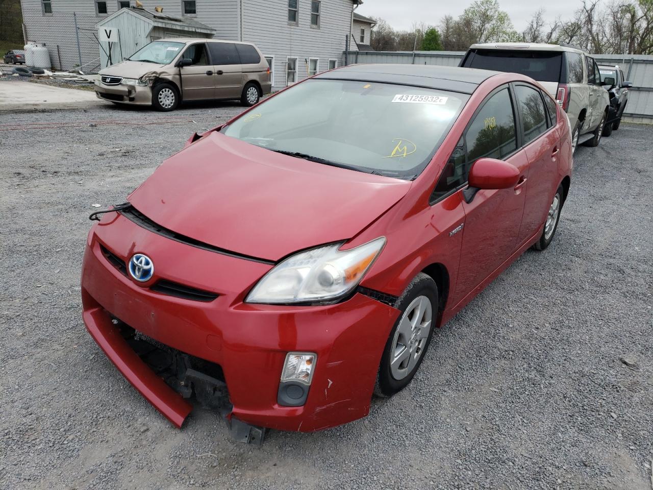 Photo 2 from auction – 2010 TOYOTA PRIUS with VIN JTDKN3DUXA5087497