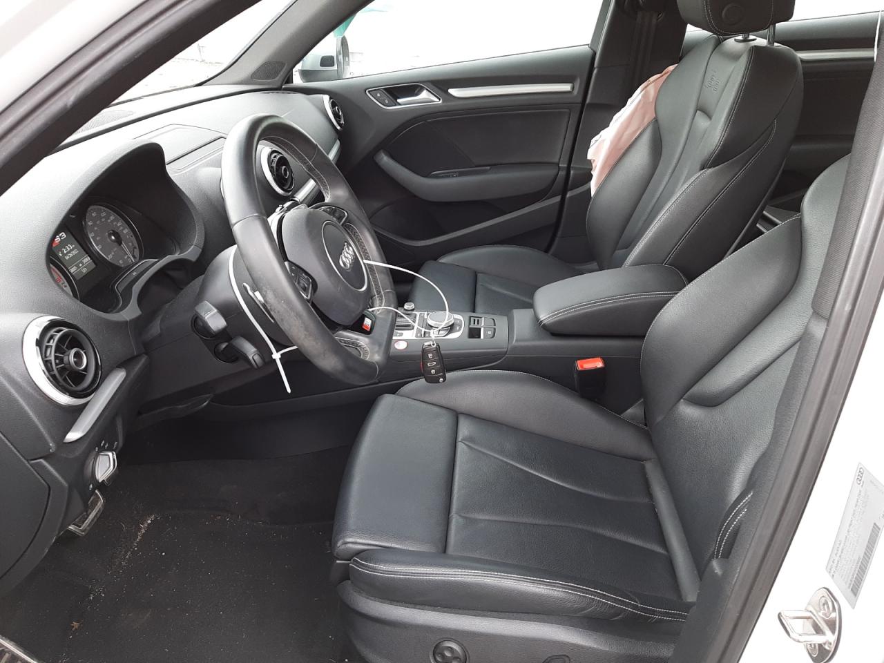 Photo 5 from auction – 2016 AUDI S3 PREMIUM with VIN WAUB1GFF2G1026692