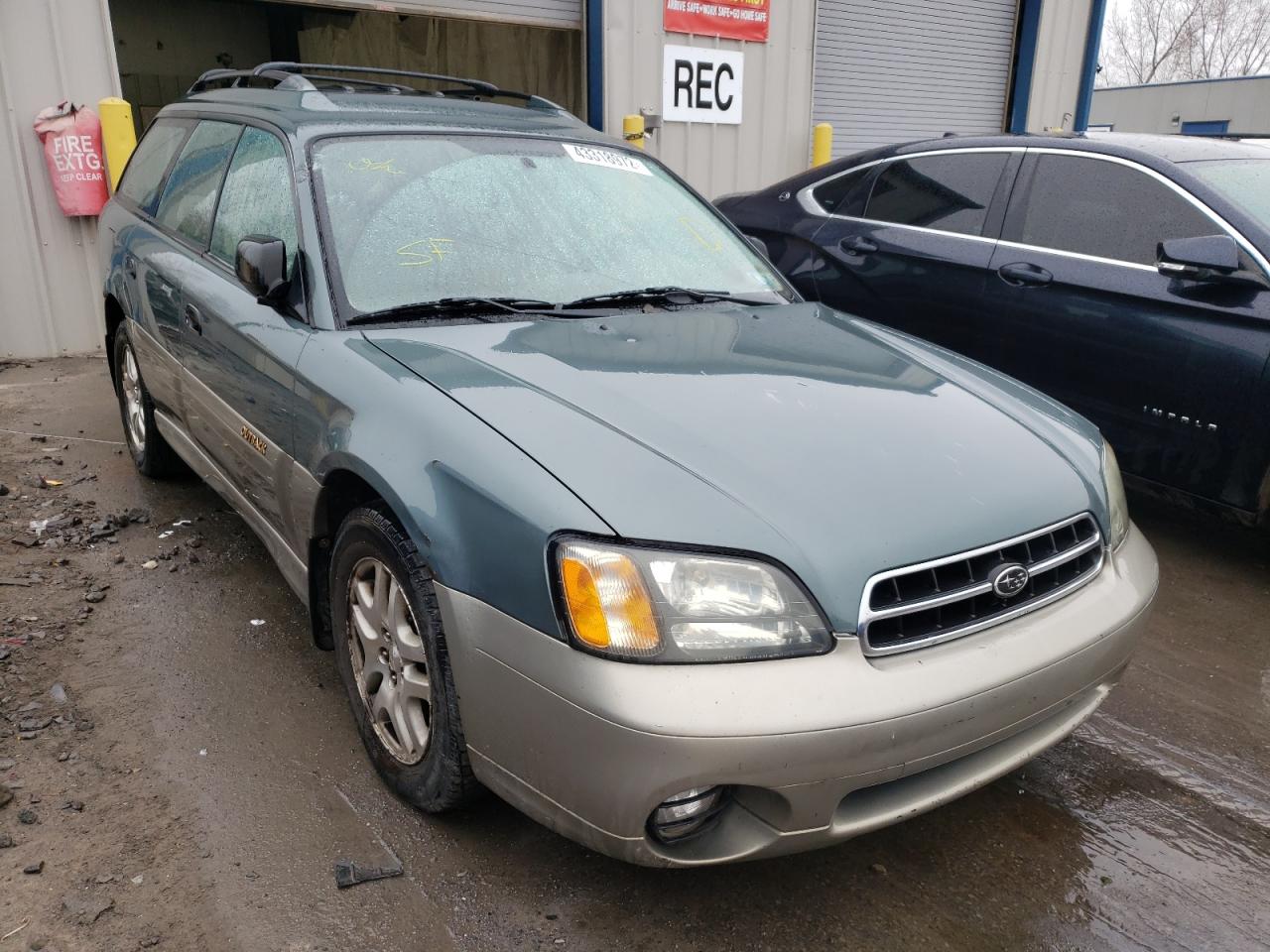SUBARU LEGACY OUT 2002 with VIN 4S3BH665127609955 - Photo from auction