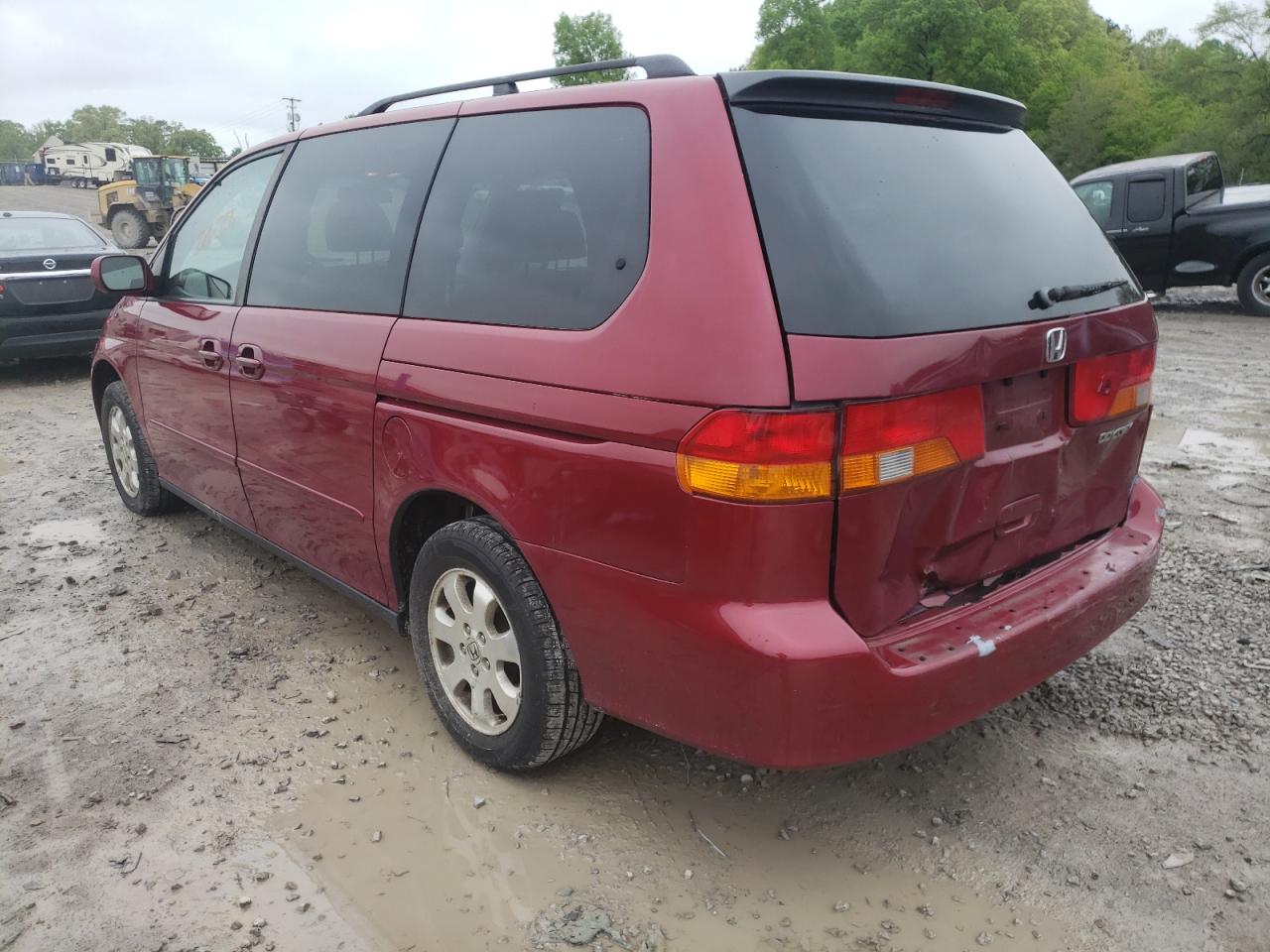Photo 3 from auction – 2002 HONDA ODYSSEY EX with VIN 2HKRL18642H545346
