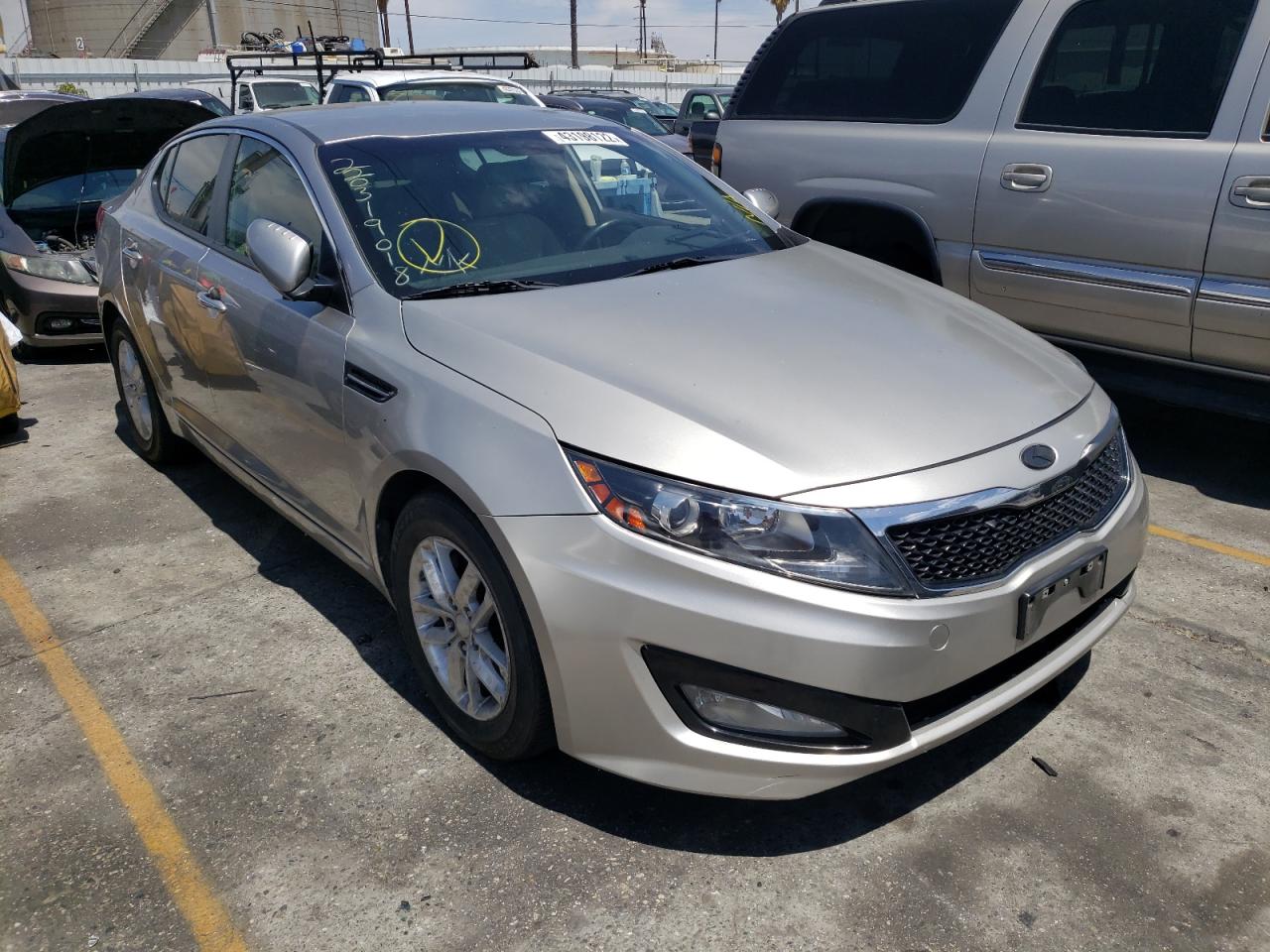 KIA OPTIMA LX 2012 with VIN KNAGM4A78C5276632 - Photo from auction