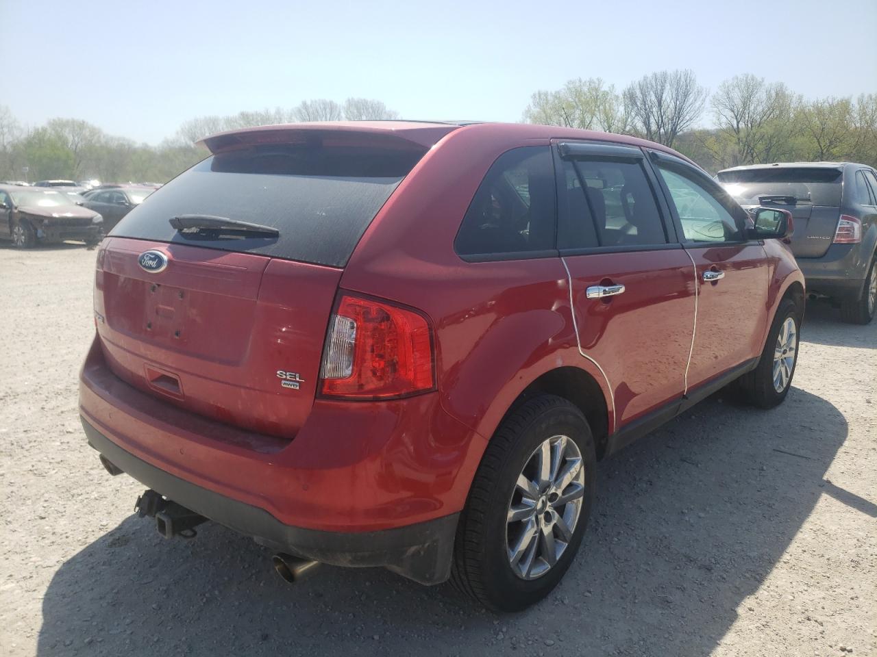 Photo 4 from auction – 2011 FORD EDGE SEL with VIN 2FMDK4JC6BBA85533