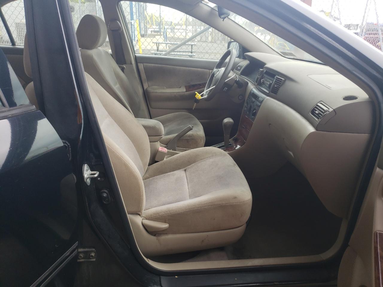 Photo 5 from auction – 2005 TOYOTA COROLLA CE with VIN 2T1BR32E65C501643