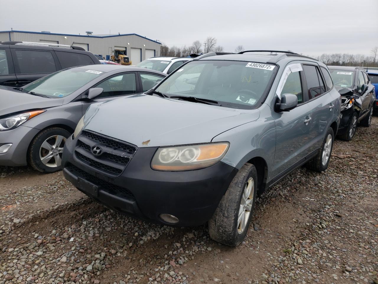 Photo 2 from auction – 2007 HYUNDAI SANTA FE S with VIN 5NMSH73E97H023966