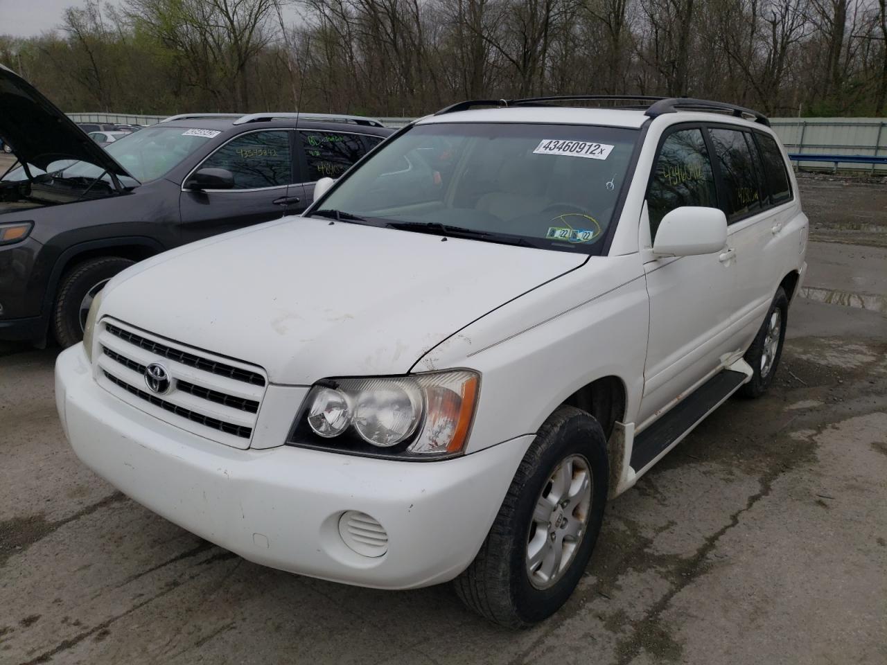 Foto 2 de la subasta – 2003 TOYOTA HIGHLANDER con VIN JTEHD21A030018783