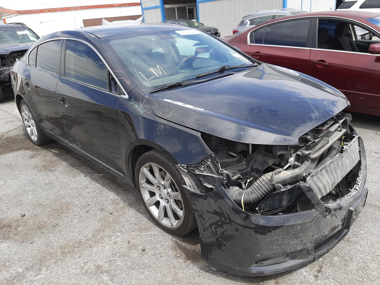 BUICK LACROSSE T 2012 with VIN 1G4GJ5G30CF336267 - Photo from auction