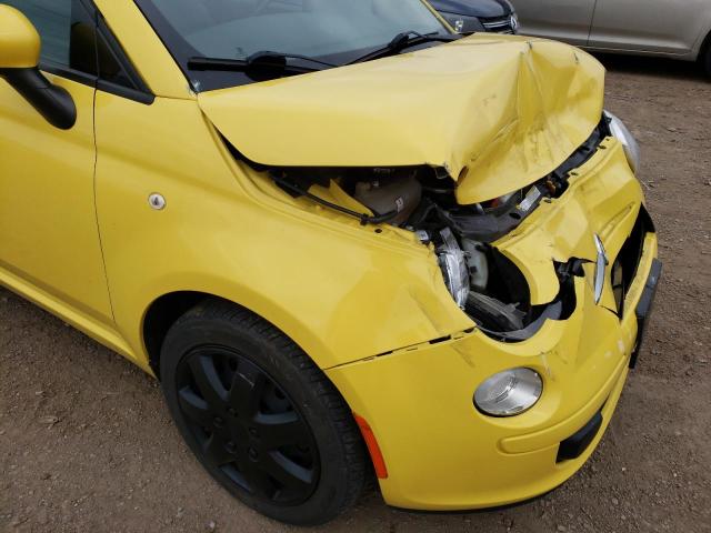 Photo 9 from auction – 2012 FIAT 500 POP with VIN 3C3CFFDR3CT291466