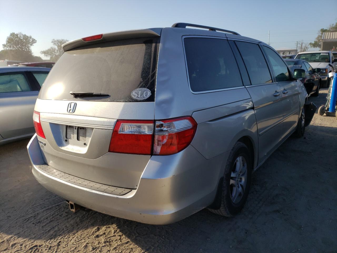 Photo 4 from auction – 2007 HONDA ODYSSEY EX with VIN 5FNRL38477B407428