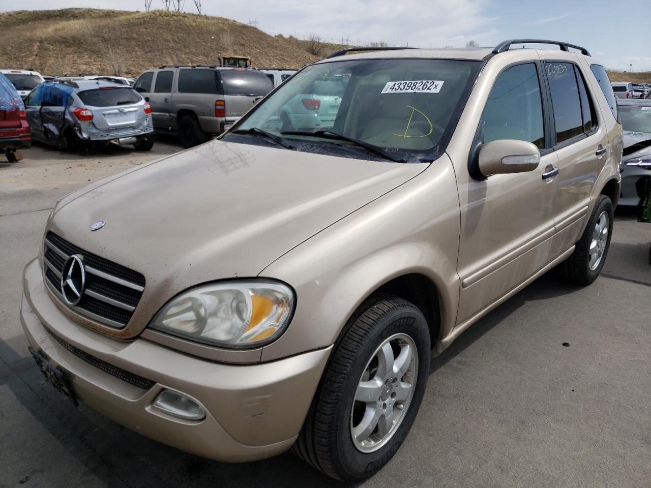 Photo 2 from auction – 2002 MERCEDES-BENZ ML500 with VIN 4JGAB75E62A358272
