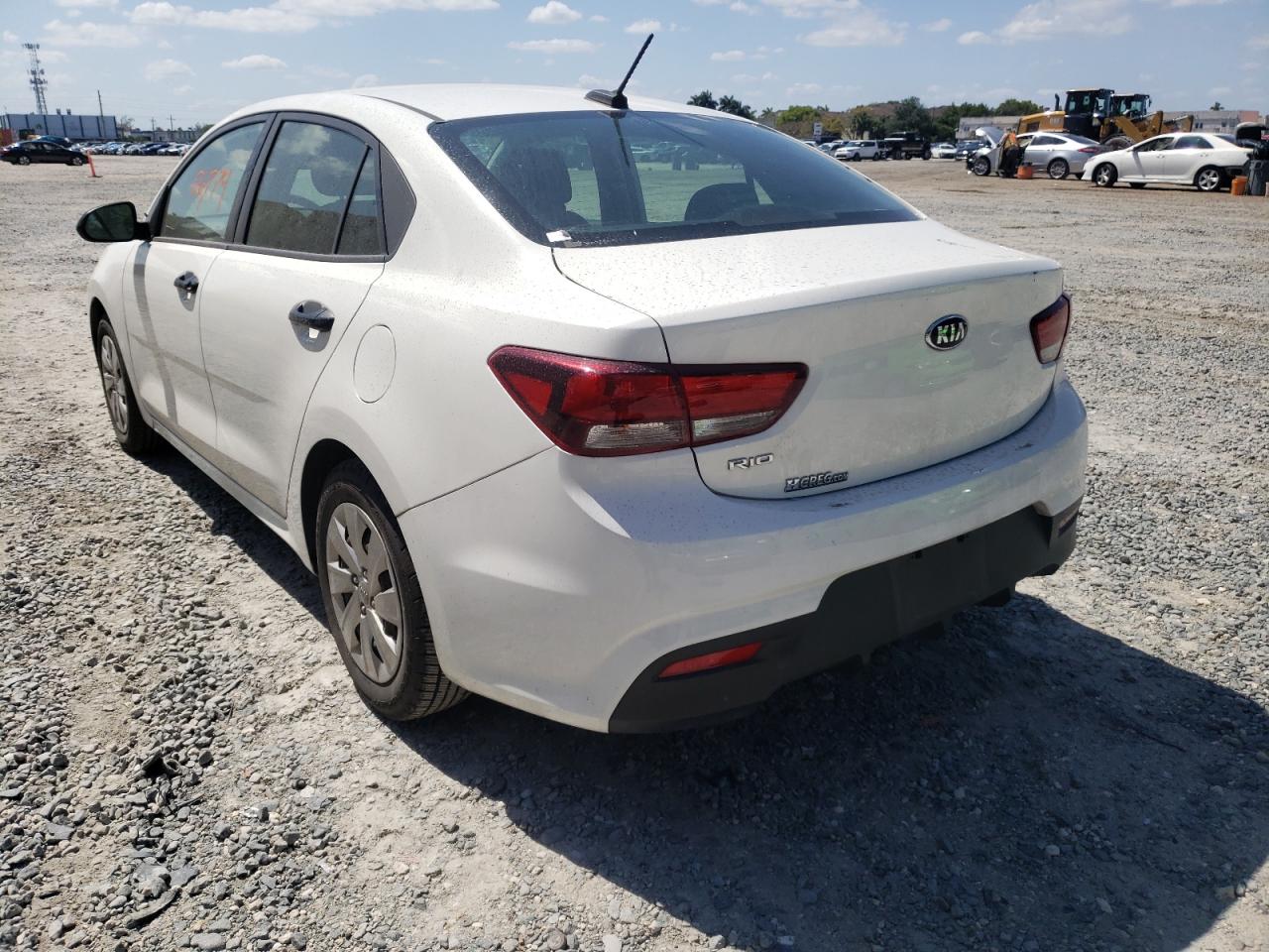 Photo 3 from auction – 2018 KIA RIO LX with VIN 3KPA24AB9JE071602