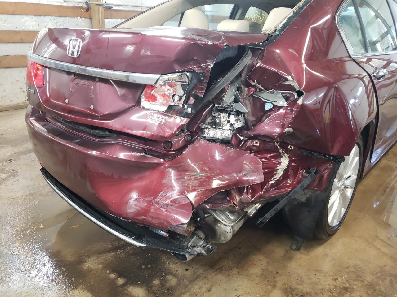 Photo 9 from auction – 2014 HONDA ACCORD EXL with VIN 1HGCR2F87EA163534