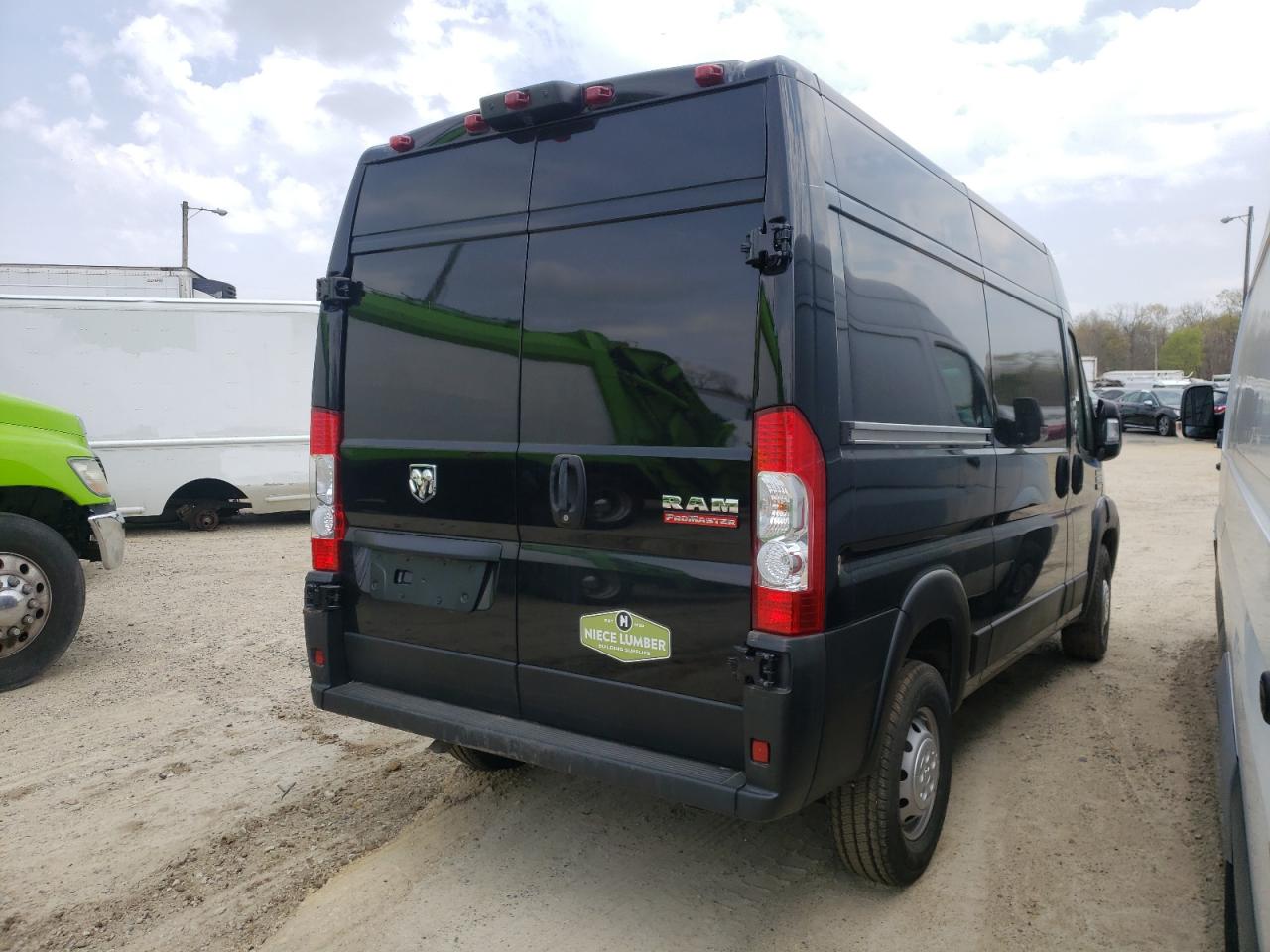 Photo 4 from auction – 2021 RAM PROMASTER with VIN 3C6LRVBG9ME525783