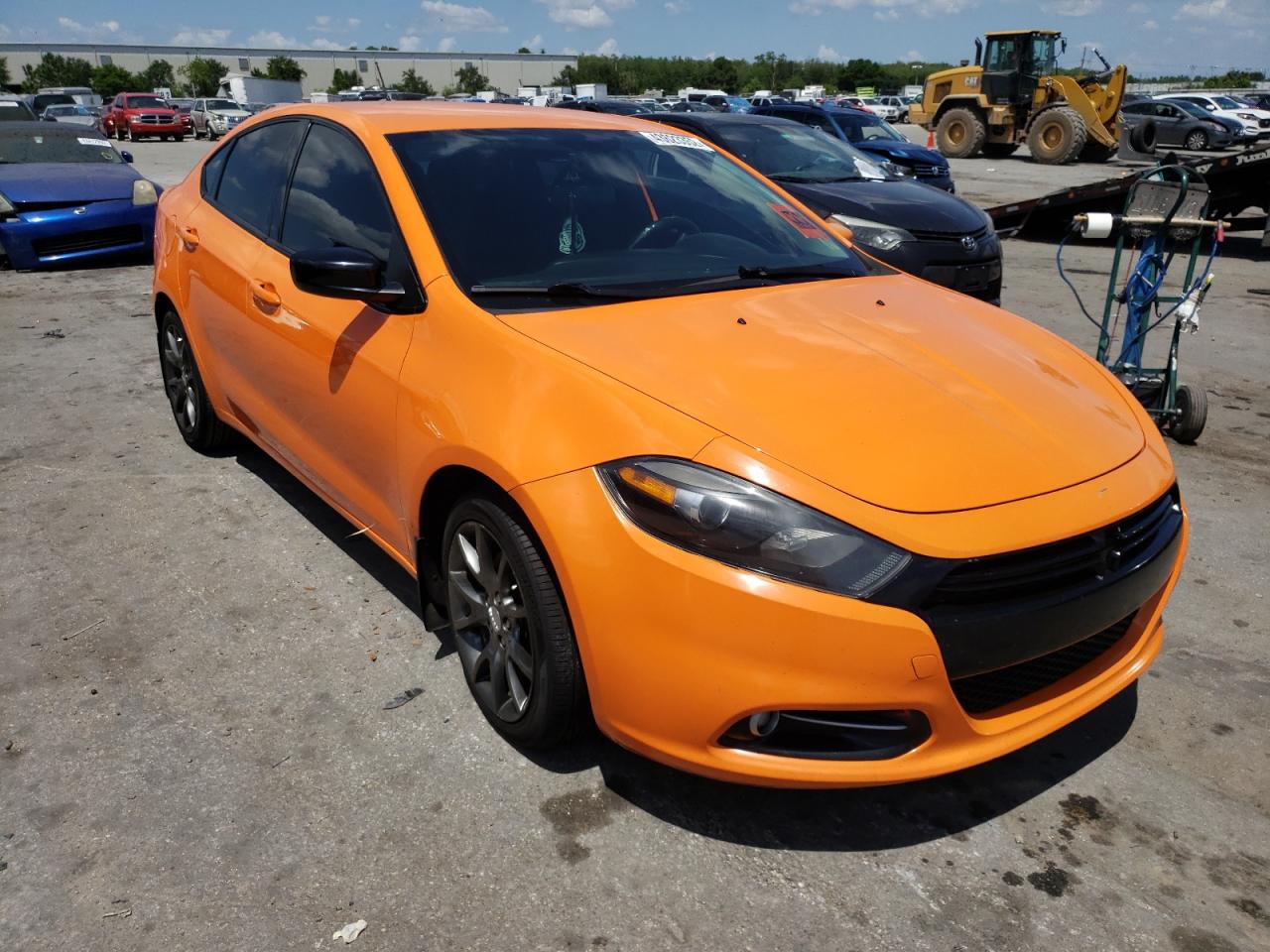 DODGE DART SXT 2013 with VIN 1C3CDFBA4DD294953 - Photo from auction
