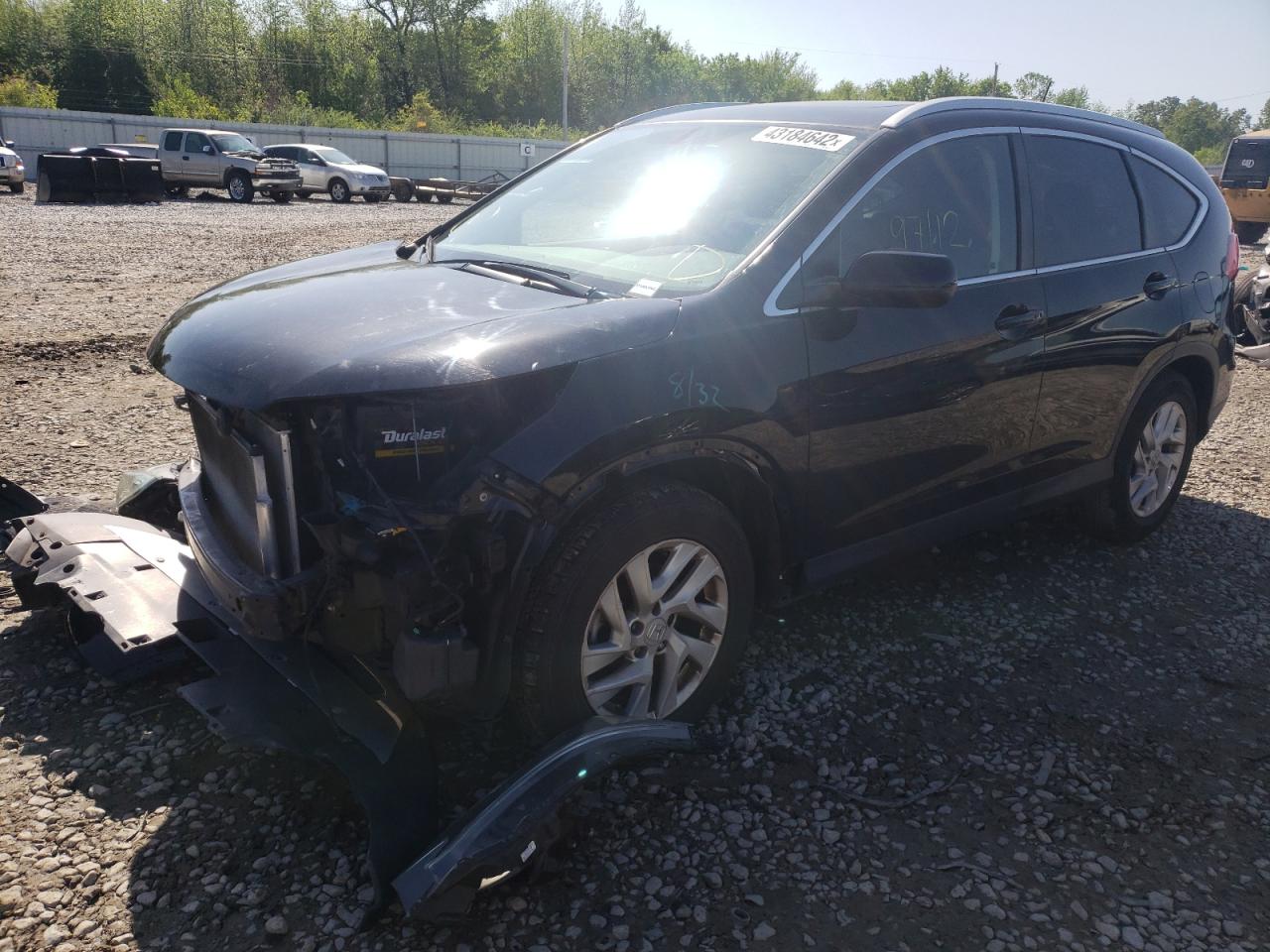 Photo 2 from auction – 2016 HONDA CR-V EXL with VIN 2HKRM3H79GH560255