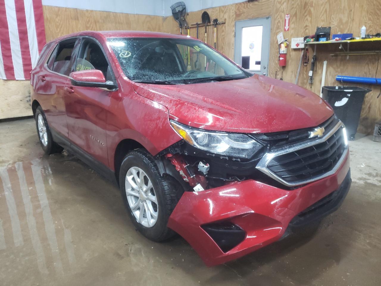 CHEVROLET EQUINOX LT 2018 with VIN 3GNAXSEV3JS580233 - Photo from auction