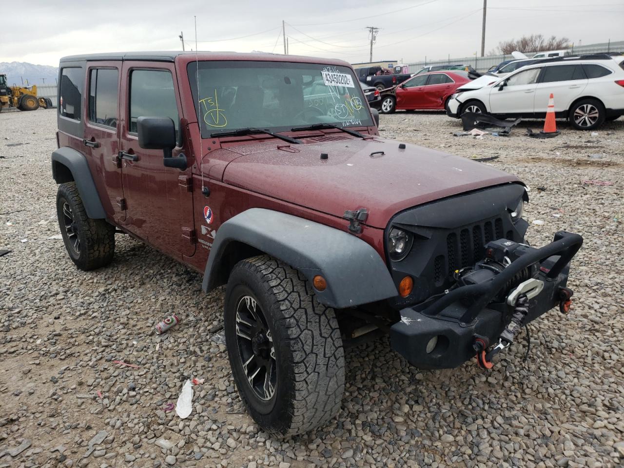 JEEP WRANGLER U 2008 with VIN 1J4GA39198L528164 - Photo from auction