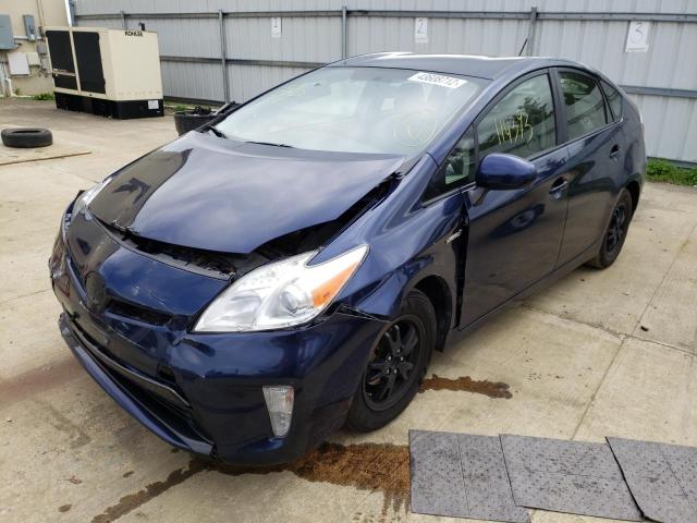 Photo 2 from auction – 2012 TOYOTA PRIUS with VIN JTDKN3DU3C1603421
