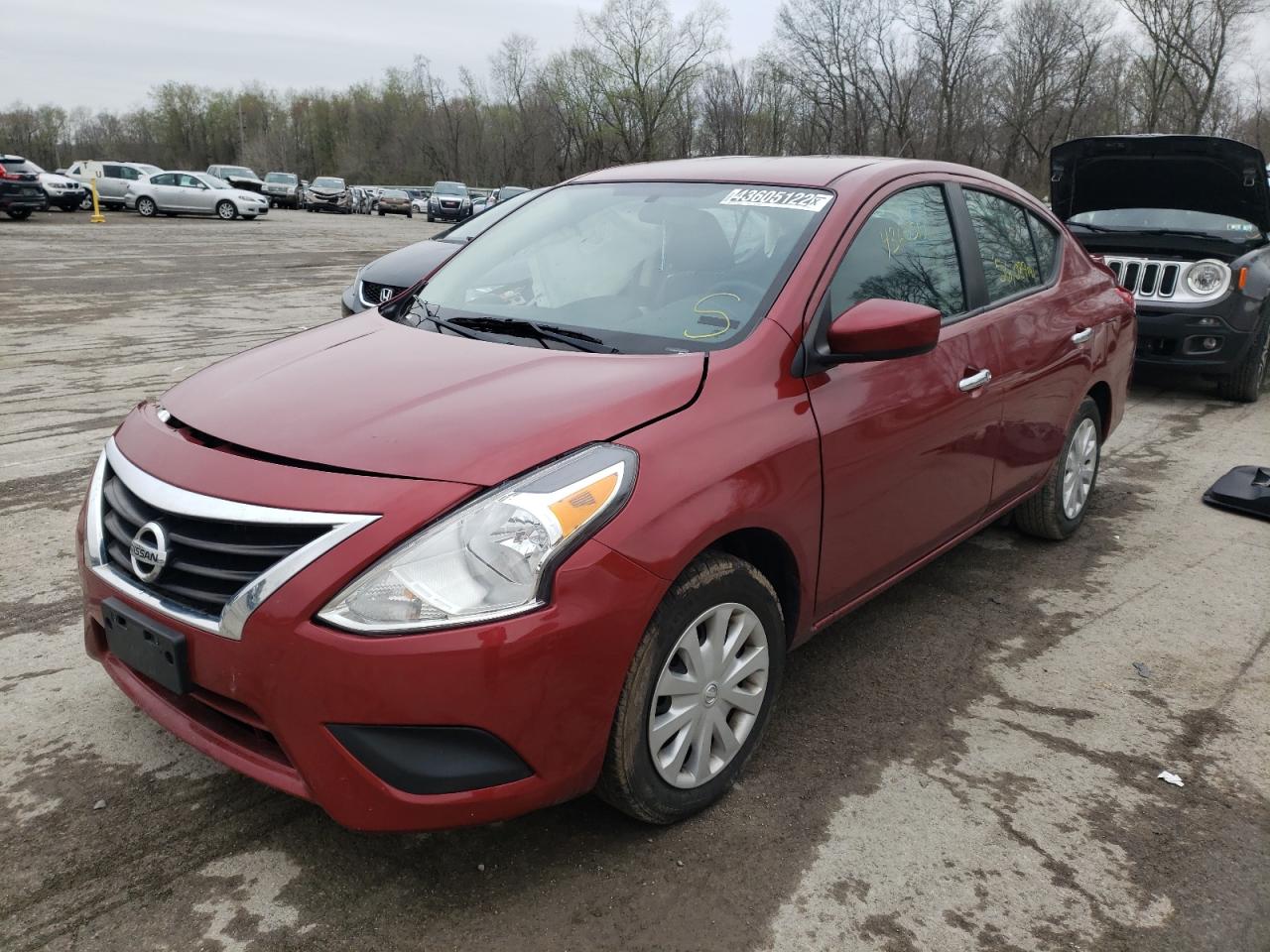 Photo 2 from auction – 2019 NISSAN VERSA S with VIN 3N1CN7AP6KL871903
