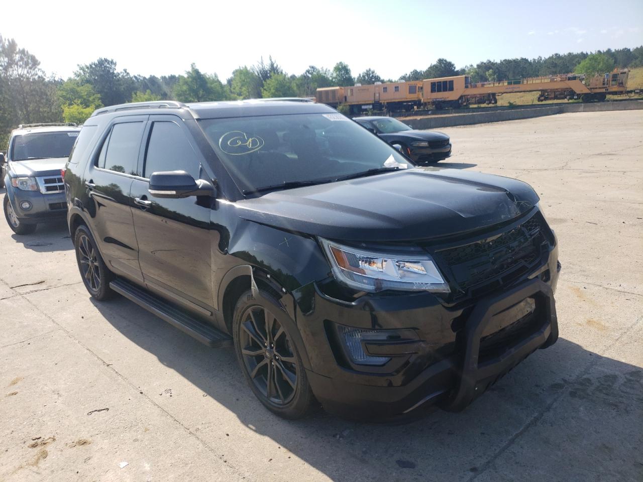 FORD EXPLORER X 2017 with VIN 1FM5K7D85HGE08694 - Photo from auction