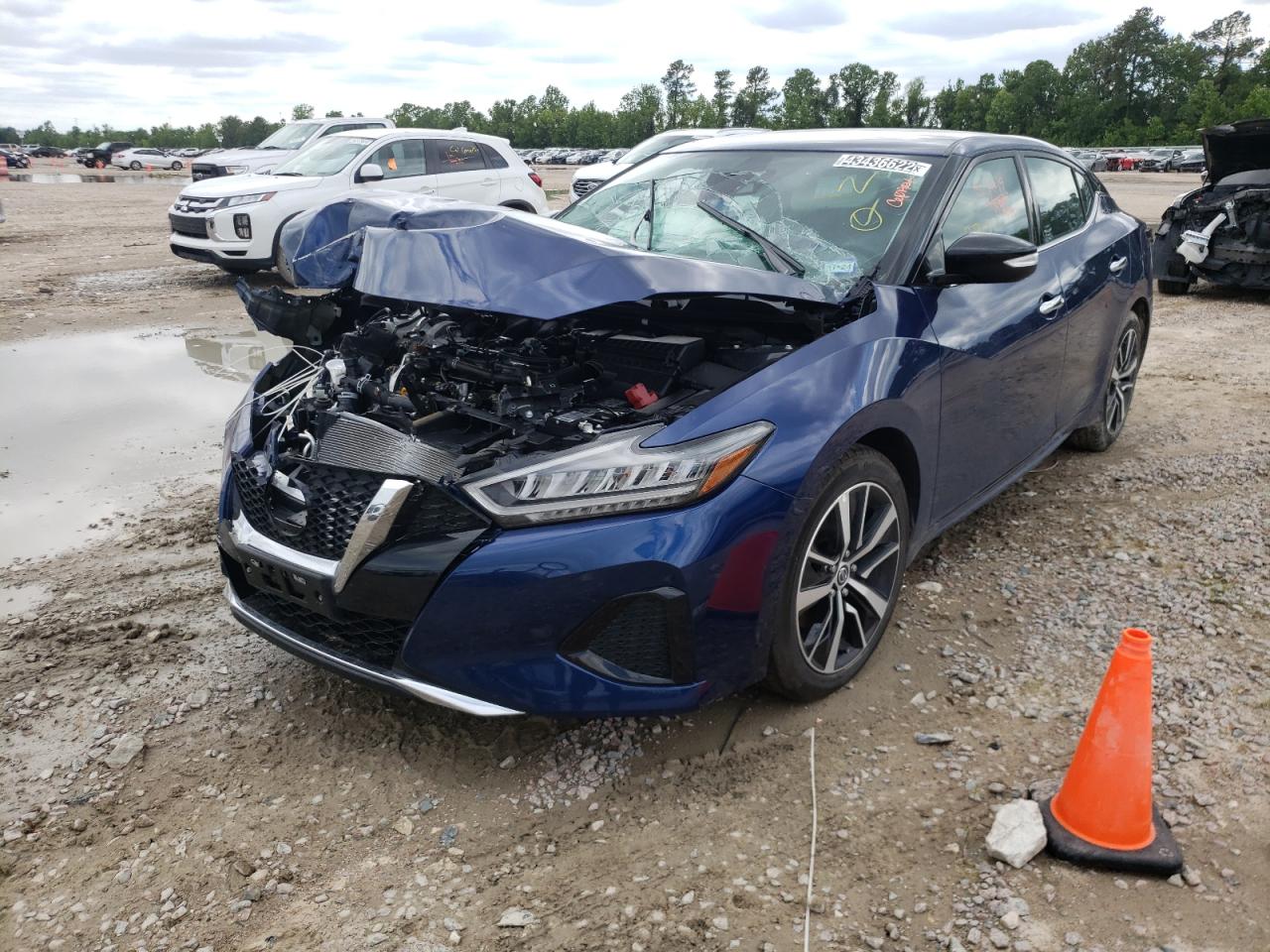 Photo 2 from auction – 2022 NISSAN MAXIMA with VIN 1N4AA6CV8NC504366