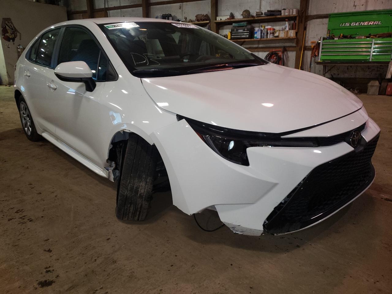 Photo 9 from auction – 2022 TOYOTA COROLLA LE with VIN 5YFEPMAE8NP278144