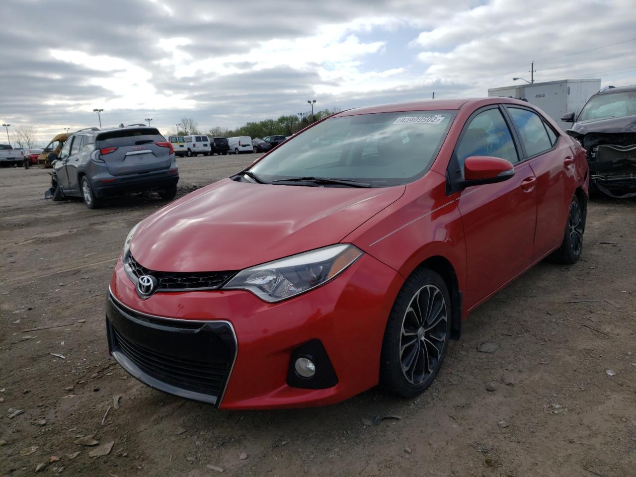 Photo 2 from auction – 2014 TOYOTA COROLLA L with VIN 5YFBURHE5EP044297