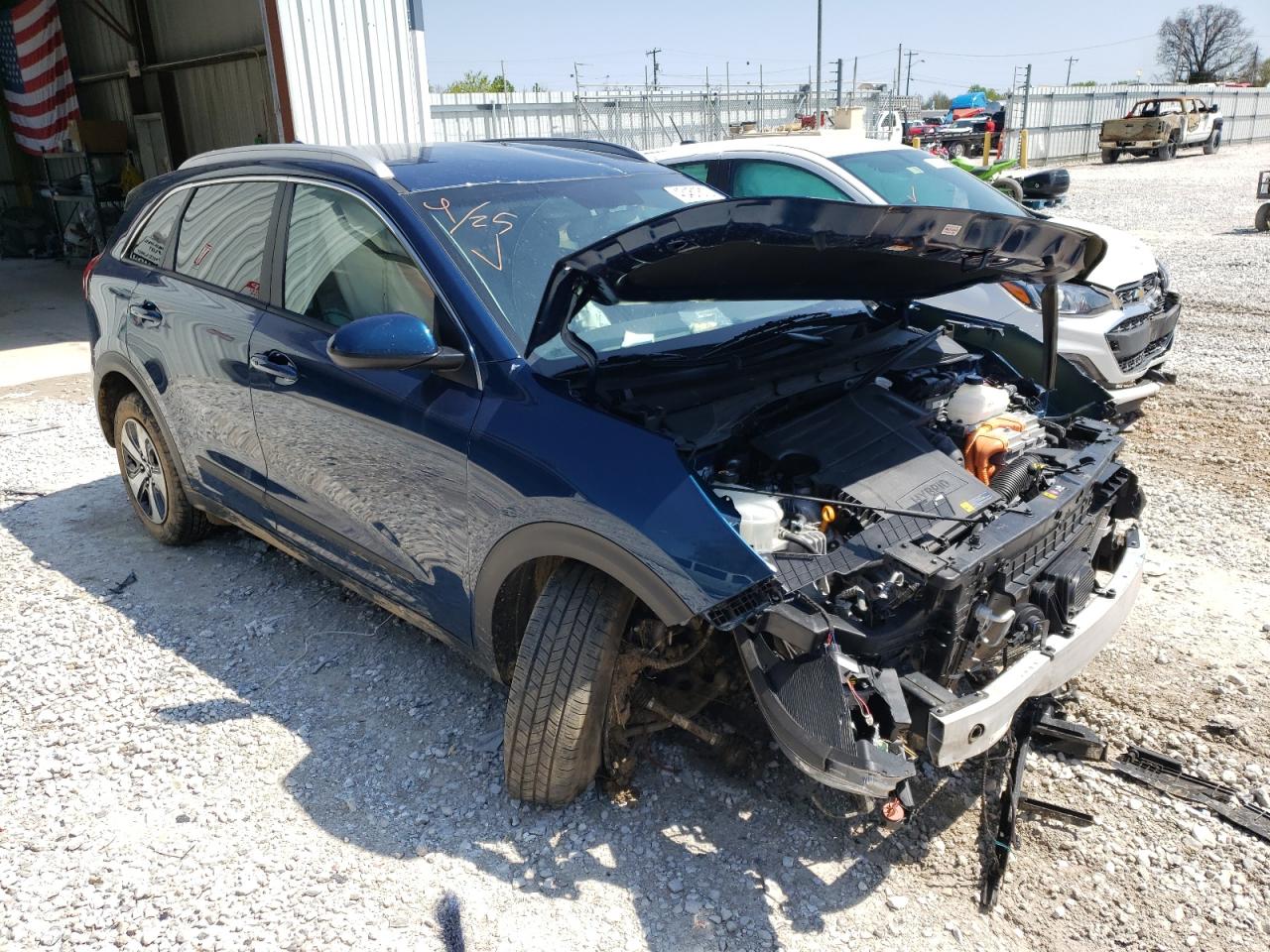 KIA NIRO FE 2019 with VIN KNDCB3LC7K5306911 - Photo from auction