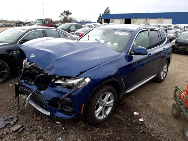 Photo 2 from auction – 2020 BMW X3 XDRIVE3 with VIN 5UXTY5C06LLT33559