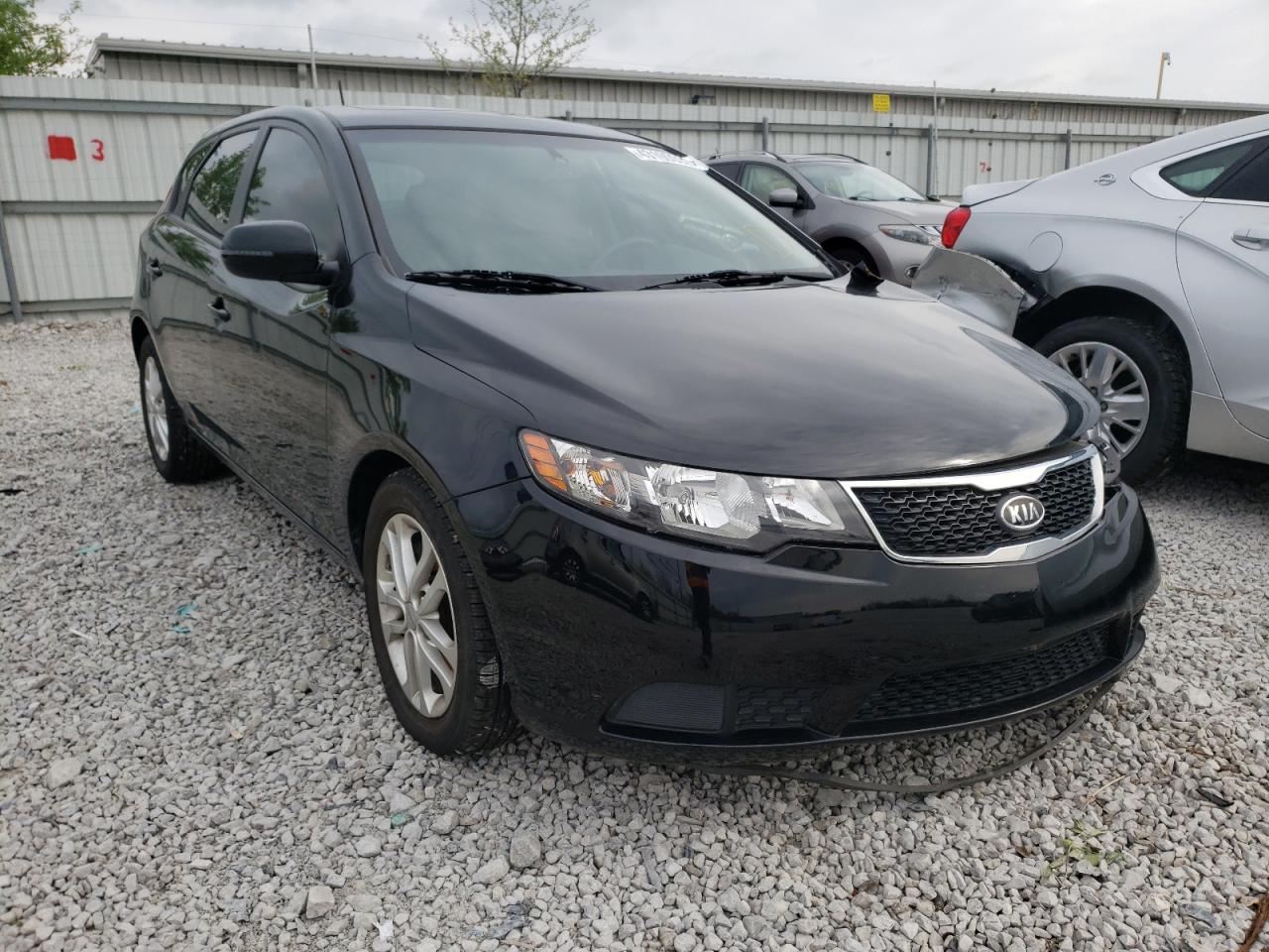 KIA FORTE EX 2012 with VIN KNAFU5A22C5567259 - Photo from auction