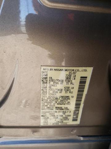 Photo 10 from auction – 2008 NISSAN TITAN XE with VIN 1N6AA07C48N308673