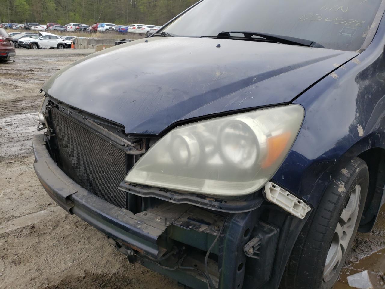 Photo 9 from auction – 2005 HONDA ODYSSEY TO with VIN 5FNRL38805B012992