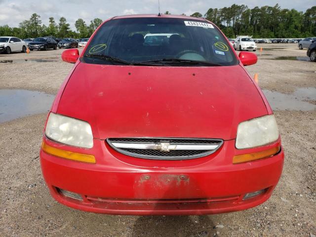 Photo 10 from auction – 2005 CHEVROLET AVEO with VIN KL1TD62625B421565
