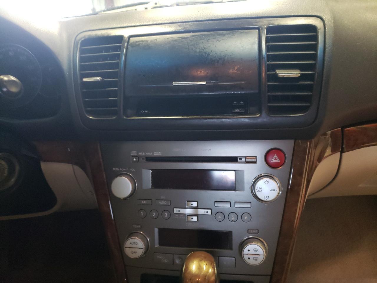 Photo 9 from auction – 2008 SUBARU OUTBACK 2. with VIN 4S4BP62C887335200