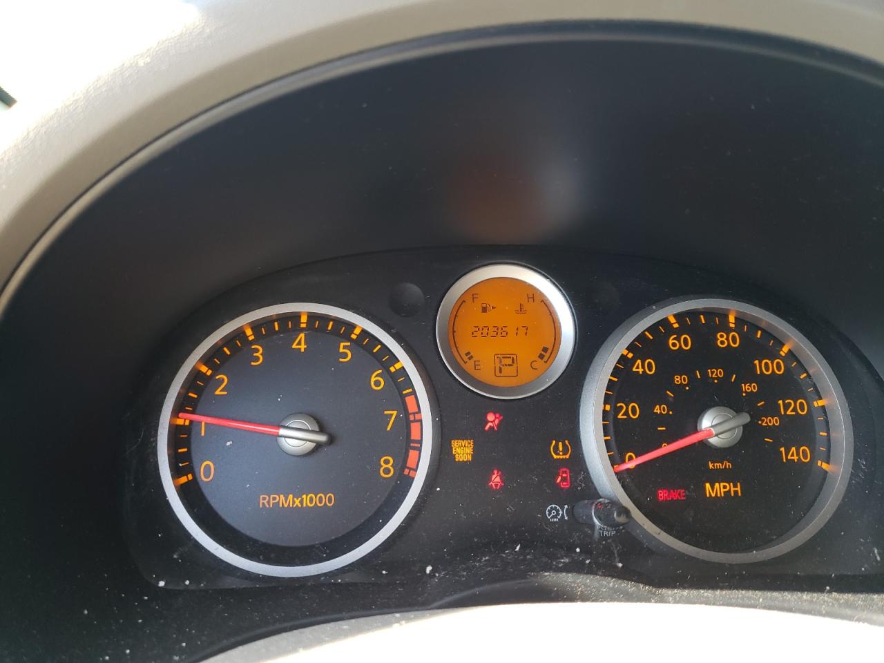 Photo 8 from auction – 2008 NISSAN SENTRA 2.0 with VIN 3N1AB61E28L706772