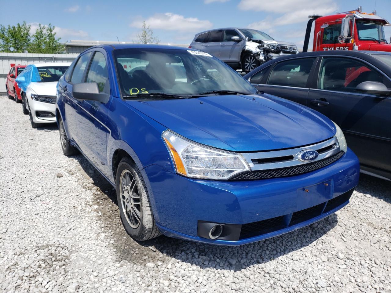 FORD FOCUS SE 2010 with VIN 1FAHP3FN4AW193809 - Photo from auction