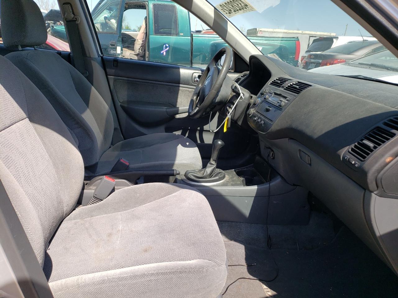 Photo 5 from auction – 2002 HONDA CIVIC EX with VIN 1HGES25792L073288