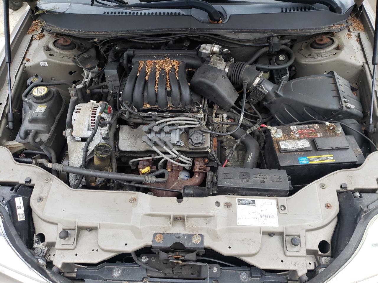 Photo 7 from auction – 2002 MERCURY SABLE GS with VIN 1MEFM50U02A623435