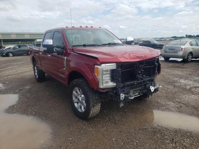 FORD F250 SUPER 2017 with VIN 1FT7W2BT7HEB39962 - Photo from auction