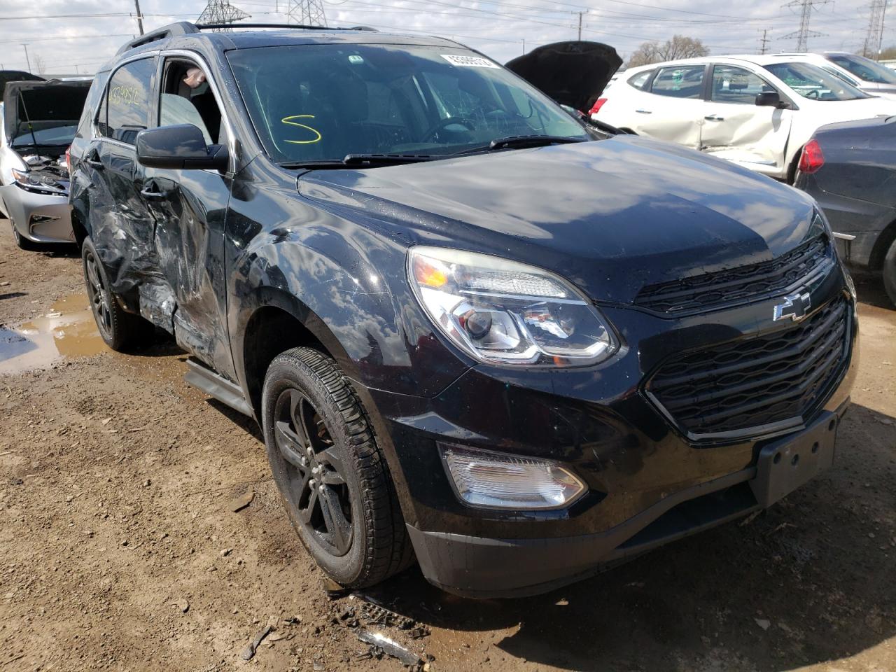 CHEVROLET EQUINOX LT 2017 with VIN 2GNALCEK5H6103657 - Photo from auction