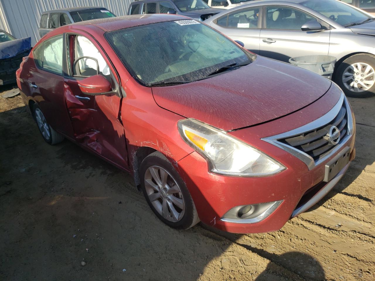 NISSAN VERSA S 2016 with VIN 3N1CN7AP4GL816745 - Photo from auction