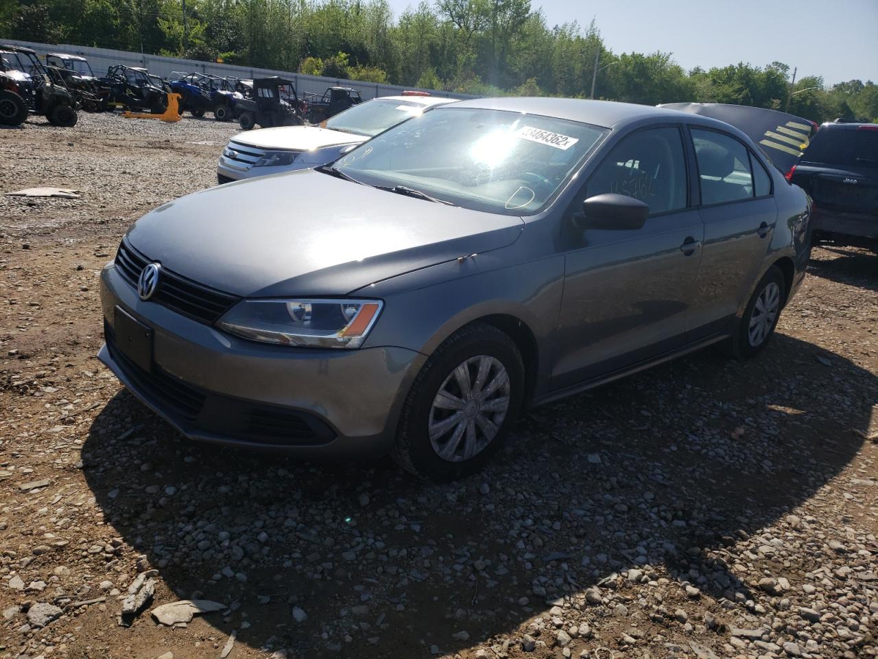 Photo 2 from auction – 2012 VOLKSWAGEN JETTA BASE with VIN 3VW2K7AJ6CM358074