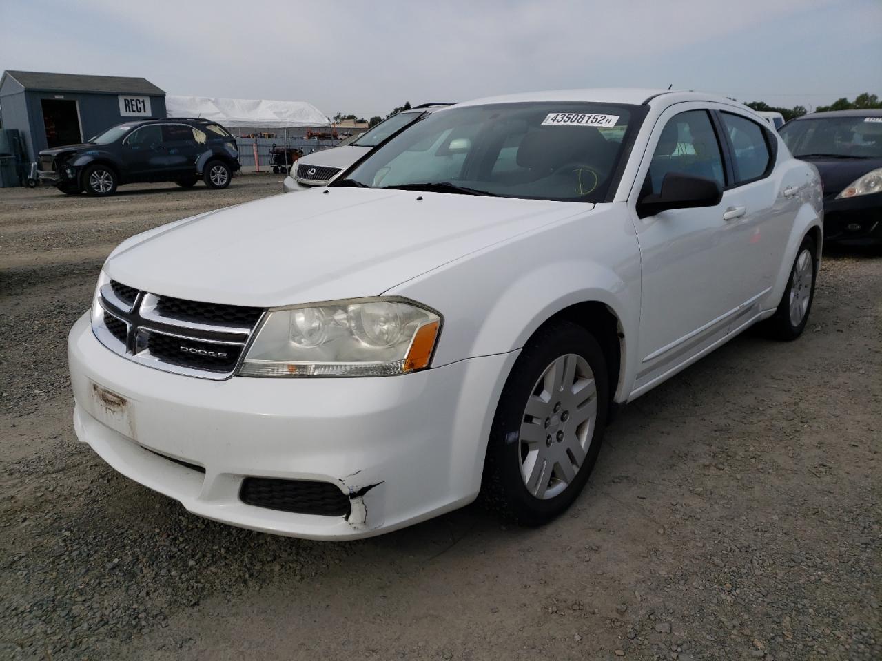 Photo 2 from auction – 2011 DODGE AVENGER EX with VIN 1B3BD4FB2BN551650